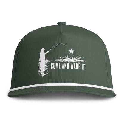 'Come and Wade It' Sunwashed Rope Hat