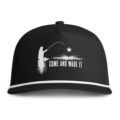 'Come and Wade It' Sunwashed Rope Hat