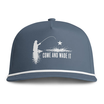 'Come and Wade It' Sunwashed Rope Hat