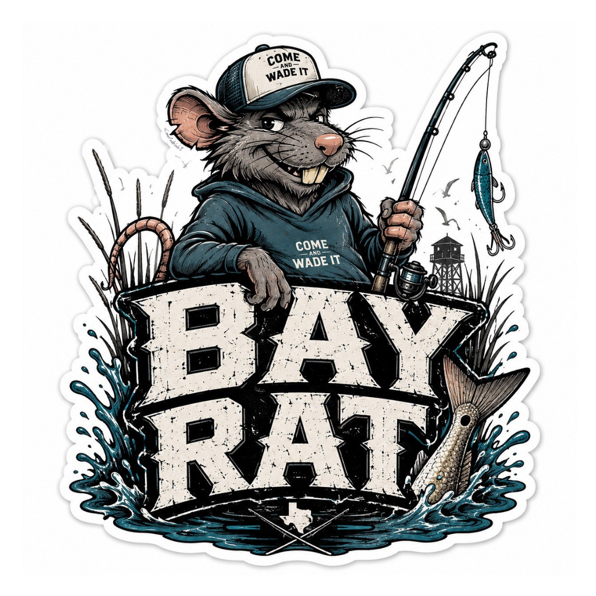 Bay Rat – Sticker