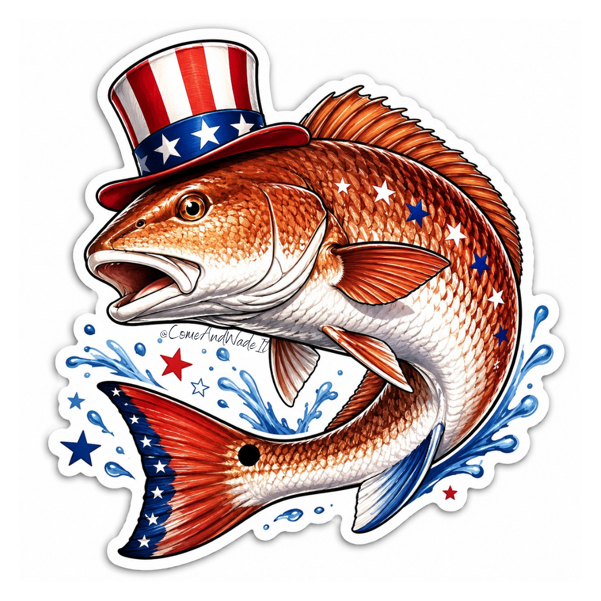 Independence Day Red Fish